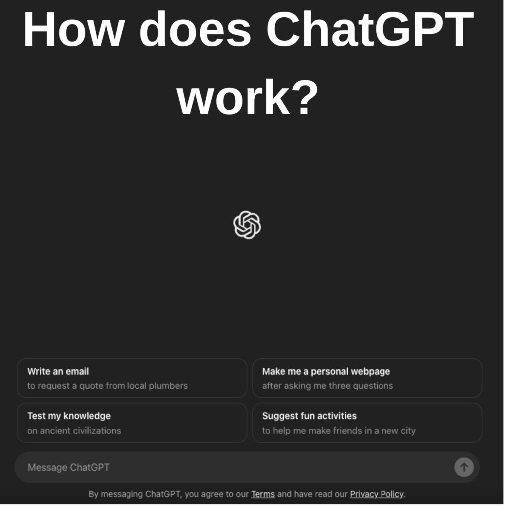 How does ChatGPT work pictures